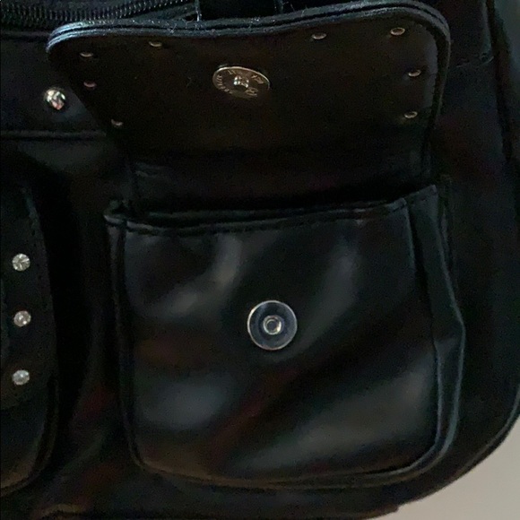 Cute Black Faux Leather Purse - Picture 4 of 5